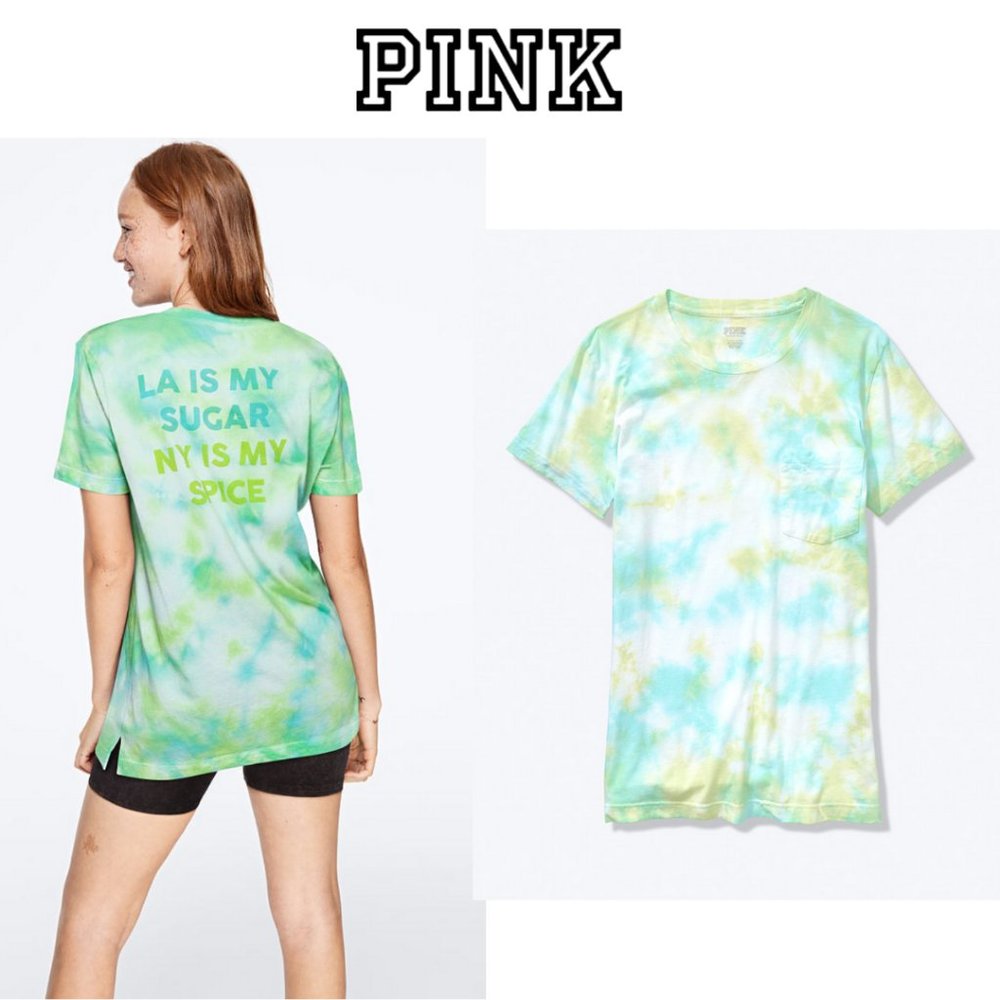 Victoria’s Secret Oversized Tie Dye Boyfriend Tee